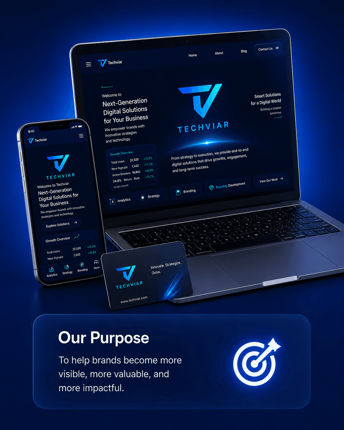 Tech Viar — digital solutions showcase
